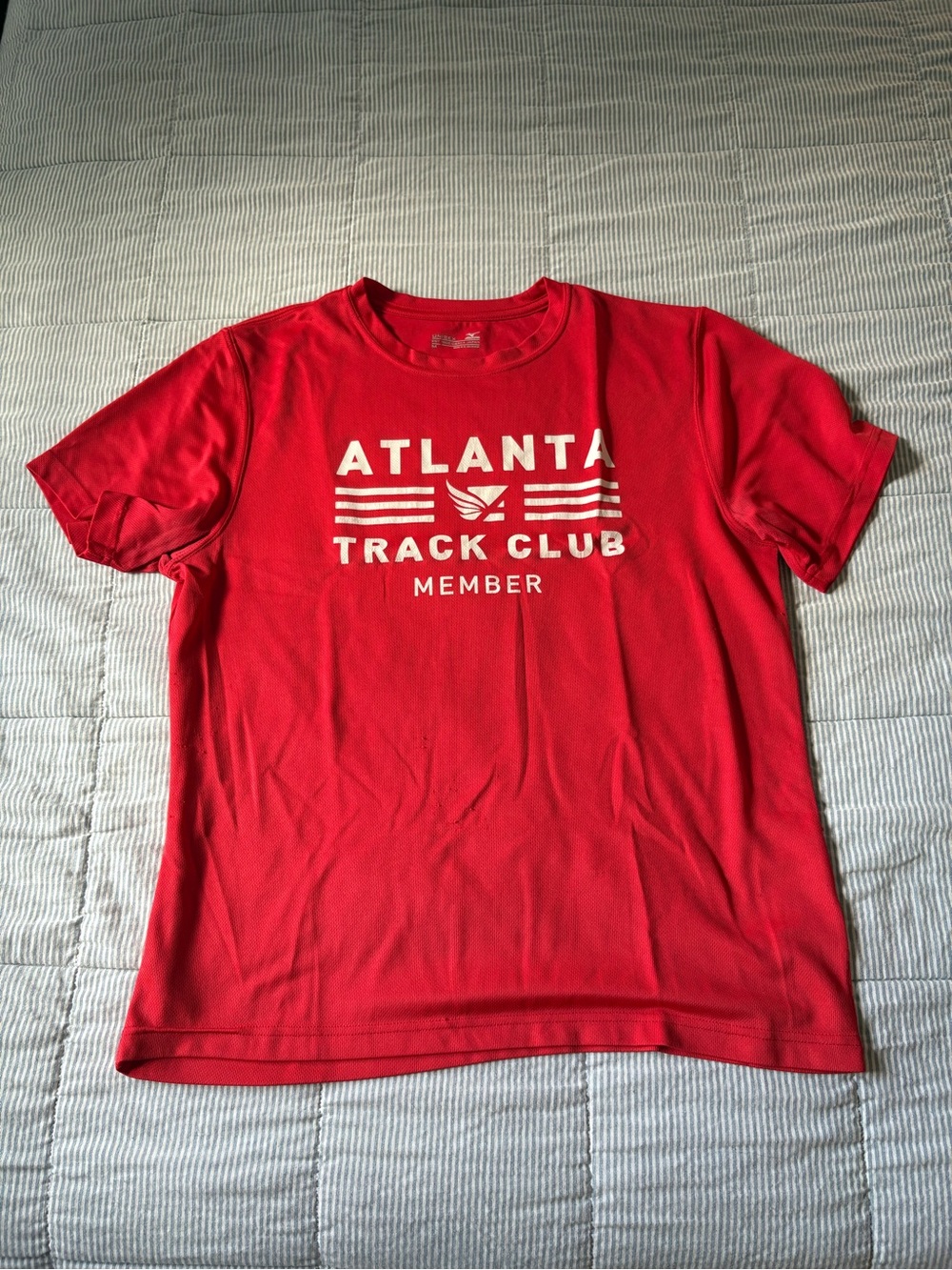 Mizuno Red Atlanta Track Club Member Tee